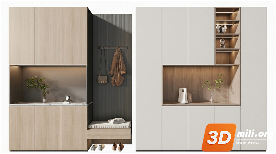 Shoe cabinet Skp Files